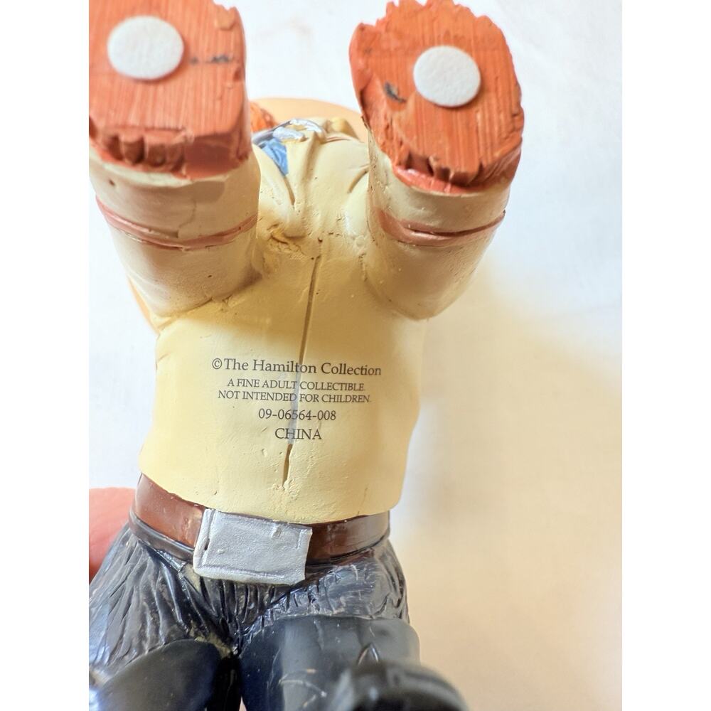 Hamilton Spurs’N Fur Yorkie Cowboy Figurine - Picture 9 of 11